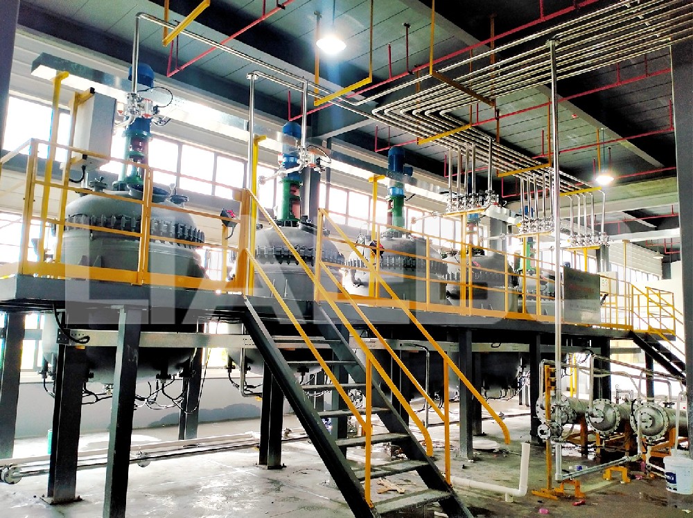 江西某企業(yè)年產(chǎn)5萬噸固化劑成套設(shè)備生產(chǎn)線