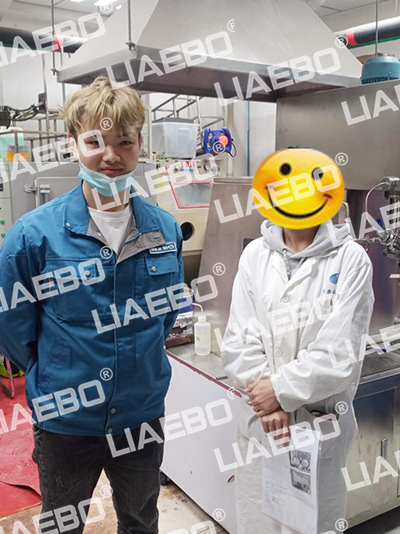 長(zhǎng)春某科學(xué)研究院5L行星攪拌機(jī)安裝調(diào)試成功