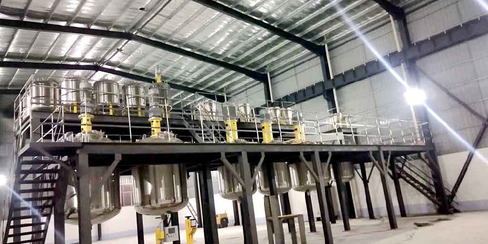 重慶大型建筑涂料自動(dòng)化項(xiàng)目