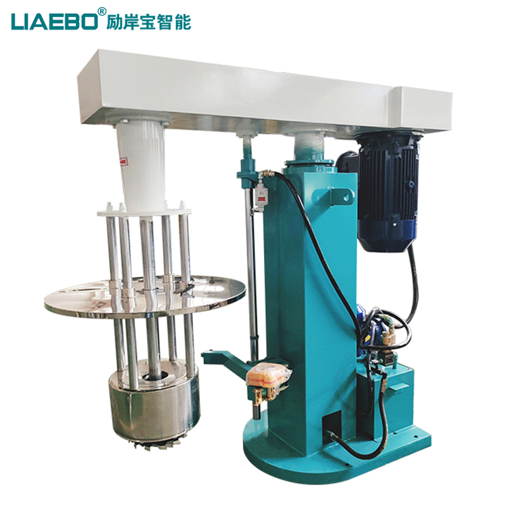 15kw防爆型液壓升降籃式研磨機